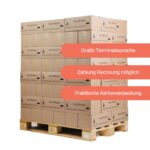 Hartholzbriketts eckig Buche & Eiche Palette 960kg