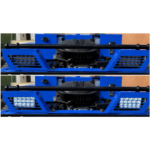 CARTIWELL Ferngesteuerter Motor-Rasenmäher CW-500 PLUS Blau Böschungsmäher