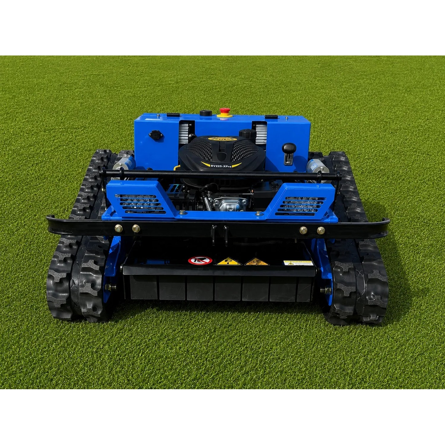 CARTIWELL Ferngesteuerter Motor-Rasenmäher CW-500 PLUS Blau Böschungsmäher