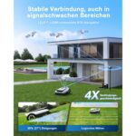 Ecovacs Mähroboter Goat O800 RTK bis 800 m² ohne Begrenzungskabel