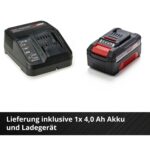 Einhell Power X-Change Akku-Rasenmäher GE-CM 18/33 Li 30 l Fangkorb inkl. Akku