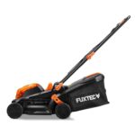 FUXTEC 40V Akku Rasenmäher FX-E1RM20 SET 33 cm Schnittbreite mit 35 L Fangkorb und 2x 20V 2Ah Akku