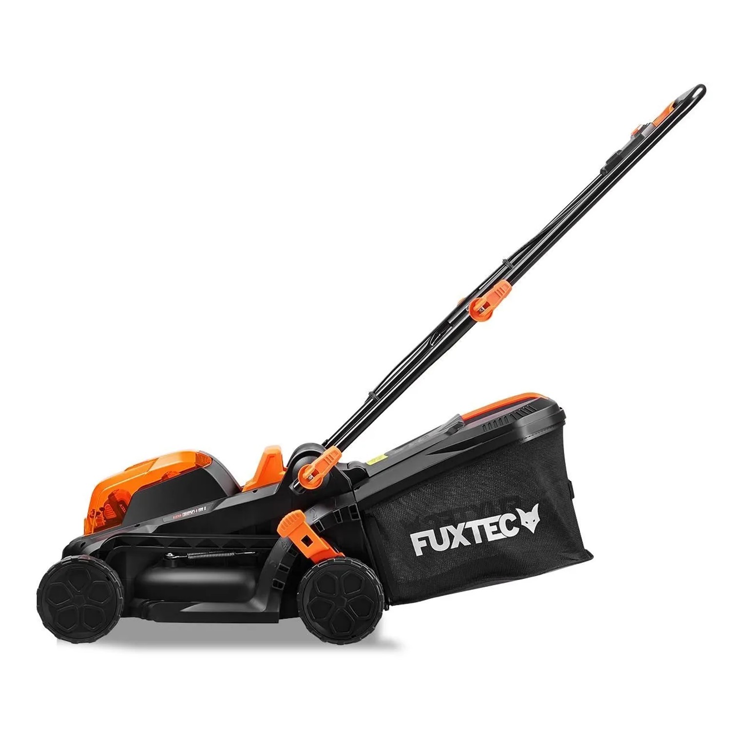 FUXTEC 40V Akku Rasenmäher FX-E1RM20 SET 33 cm Schnittbreite mit 35 L Fangkorb und 2x 20V 2Ah Akku FUXTEC 40V Akku Rasenmäher FX-E1RM20 SET 33 cm Schnittbreite mit 35 L Fangkorb und 2x 20V 2Ah Akku