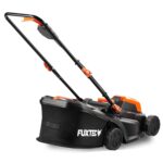 FUXTEC 40V Akku Rasenmäher FX-E1RM20 SET 33 cm Schnittbreite mit 35 L Fangkorb und 2x 20V 2Ah Akku
