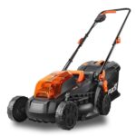 FUXTEC 40V Akku Rasenmäher FX-E1RM20 SET 33 cm Schnittbreite mit 35 L Fangkorb und 2x 20V 2Ah Akku
