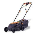FUXTEC Elektro Rasenmäher 9 Kg mit Kabel FX-RME33 33 cm Schnittbreite 30 L Fangkorb 220 V