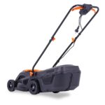 FUXTEC Elektro Rasenmäher 9 Kg mit Kabel FX-RME33 33 cm Schnittbreite 30 L Fangkorb 220 V