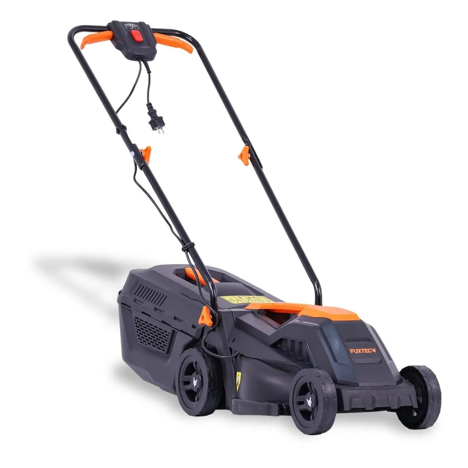FUXTEC Elektro Rasenmäher 9 Kg mit Kabel FX-RME33 33 cm Schnittbreite 30 L Fangkorb 220 V FUXTEC Elektro Rasenmäher 9 Kg mit Kabel FX-RME33 33 cm Schnittbreite 30 L Fangkorb 220 V