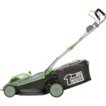 LUX-TOOLS Akku-Rasenmäher A-RM-2x20/43 Set A inkl. 2x 20 V Akku 43 cm