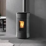 Pelletofen Edilkamin Cherie 9+ Evo Back