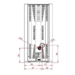 Pelletofen Palazzetti Ecofire Clelia TC US 12 kW